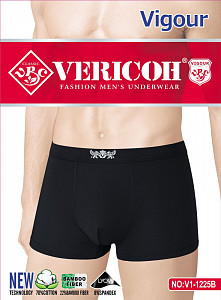 Мужские черные трусы боксеры  VERICOH